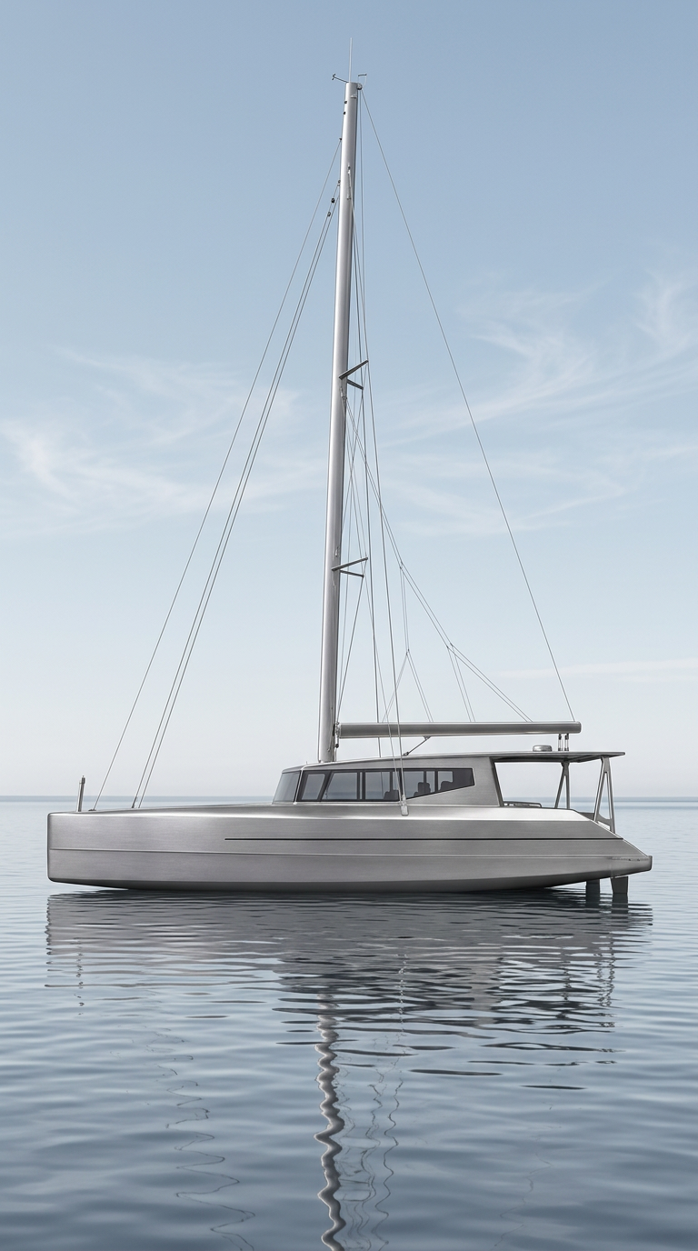 Design render of Koru on flat water